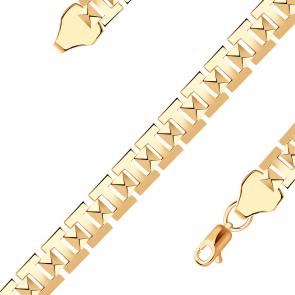 Золотой браслет ЮЗ Корона К1-FBLK 132 фото